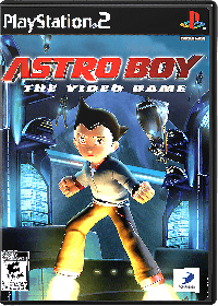 Astro Boy: The Video Game Playstation 2 US box art